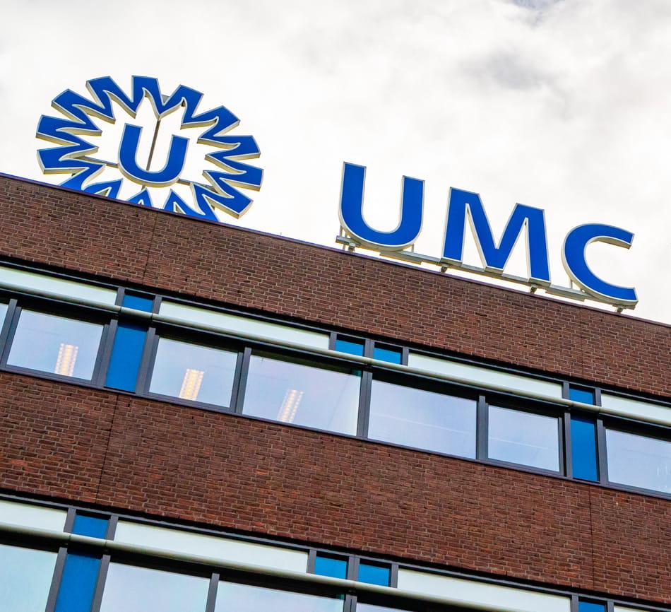 Afbeelding van het UMC Utrecht bord